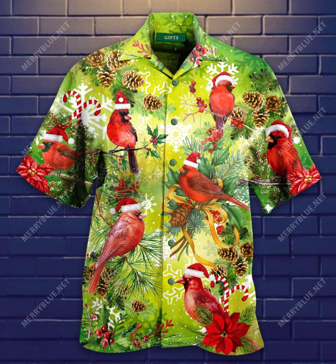 A Gift From Heaven At Christmas Aloha Hawaiian Shirt Colorful Short Sleeve Summer Beach Casual Shirt For Men And Women