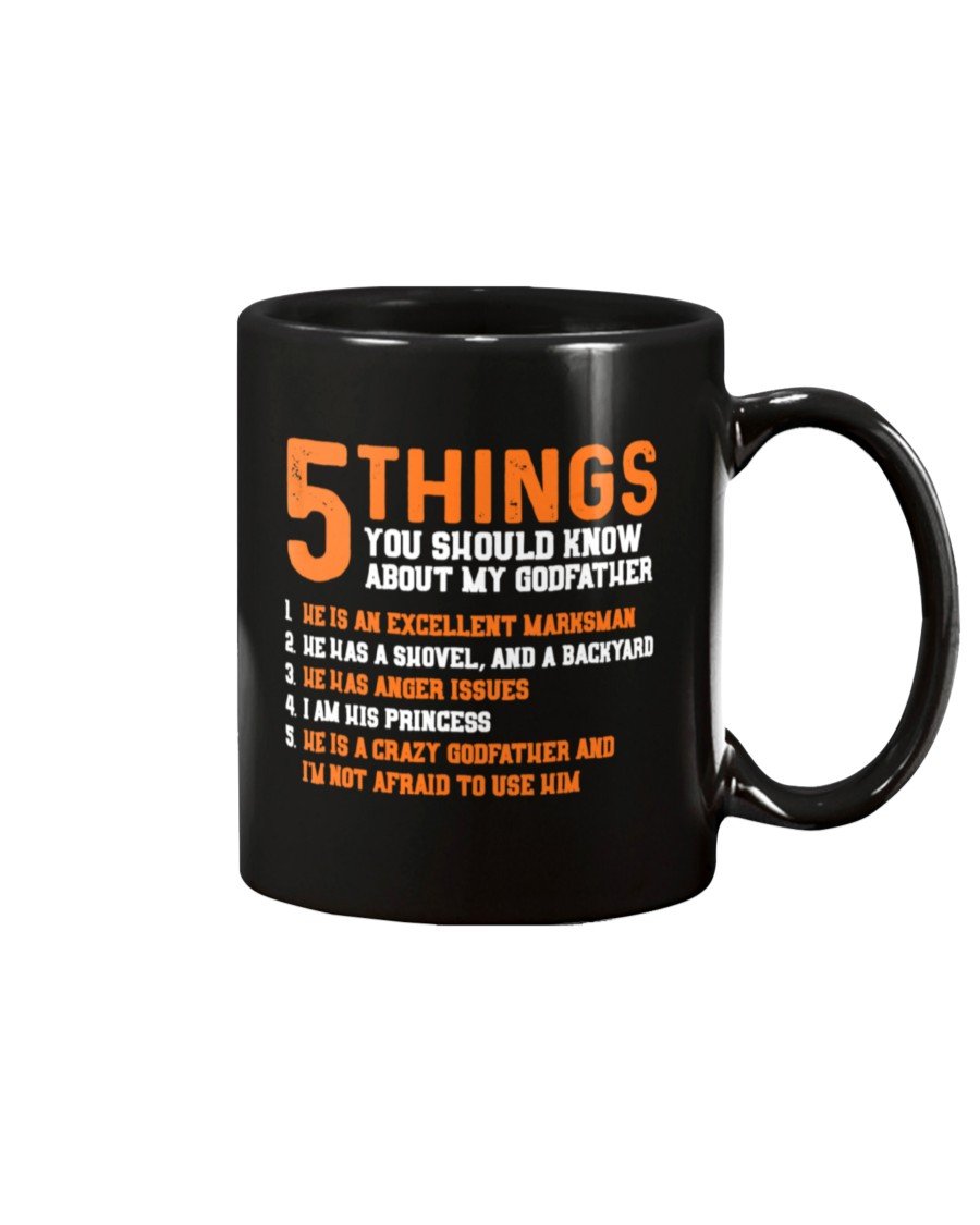 5 Things You Should Know About Godfather - Goddaughter Black Mugs ...