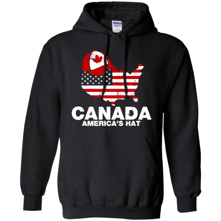 AGR Canada Is America’s Hat Funny Map Joke Hoodie