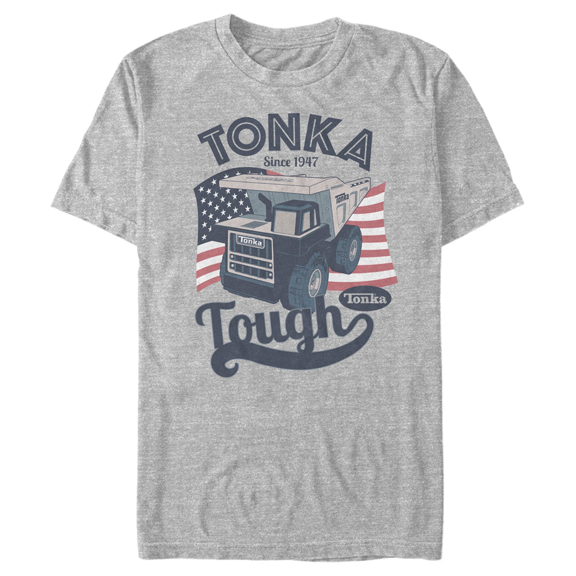 Tonka Men’S American Flag Tough  T-Shirt