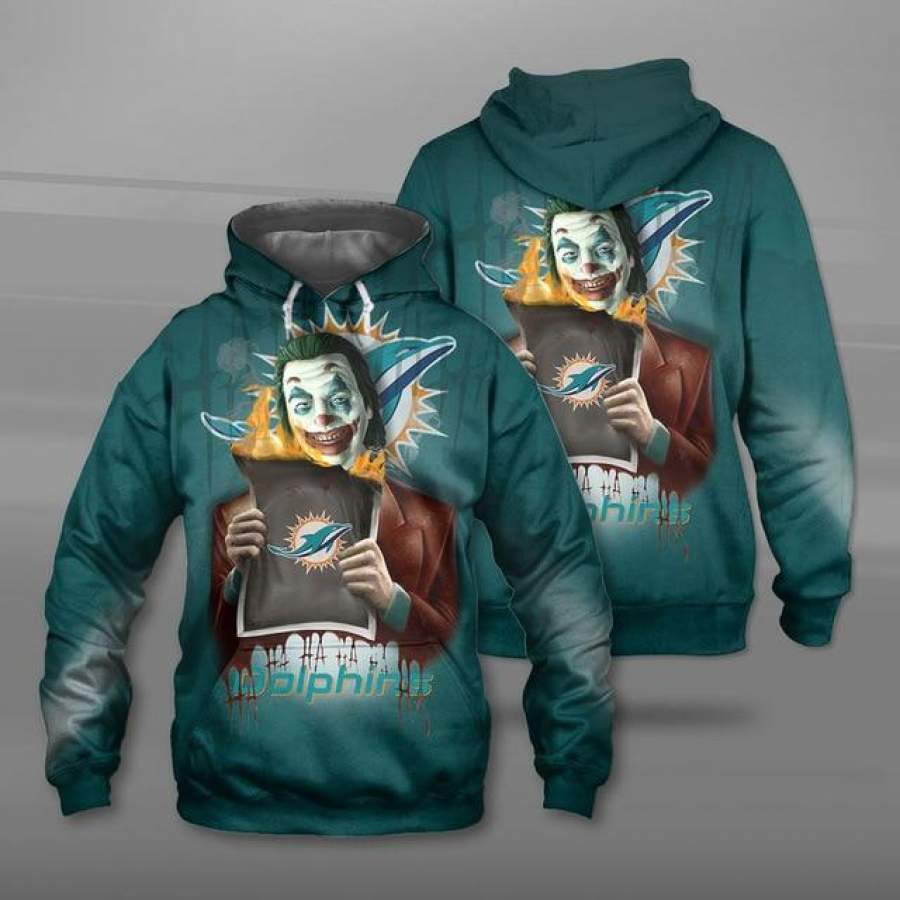 Miami Dolphins Joker Hoodie