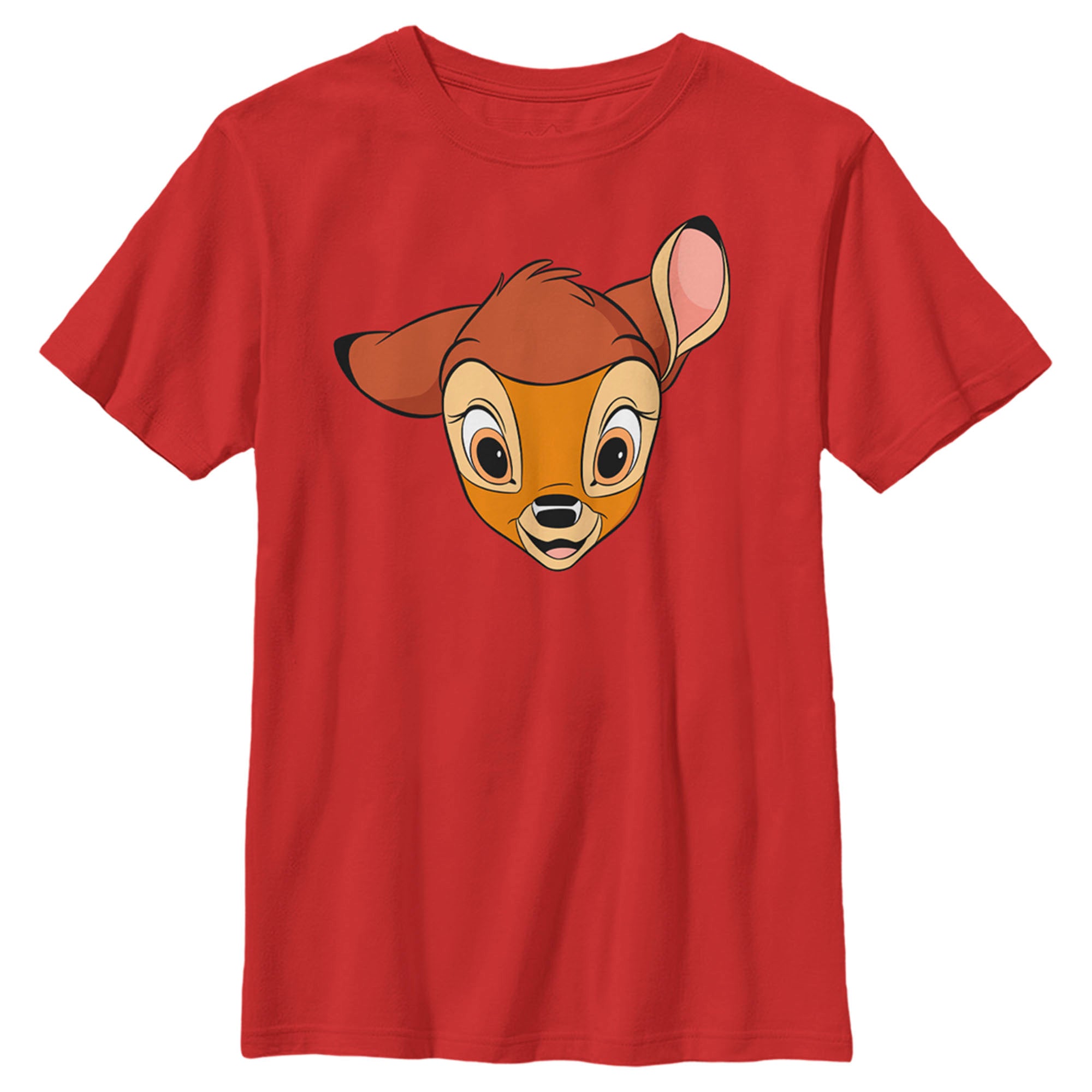 Boy’S Bambi Face Portrait T-Shirt