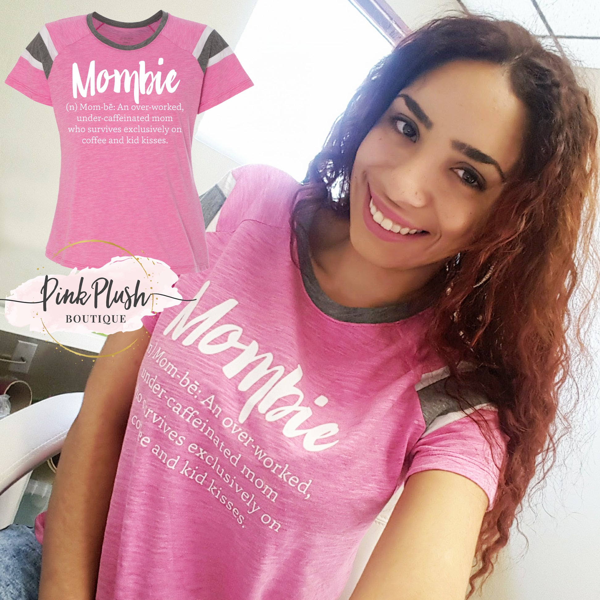 “Mombie” Funny Tshirt – Women’S Sizing