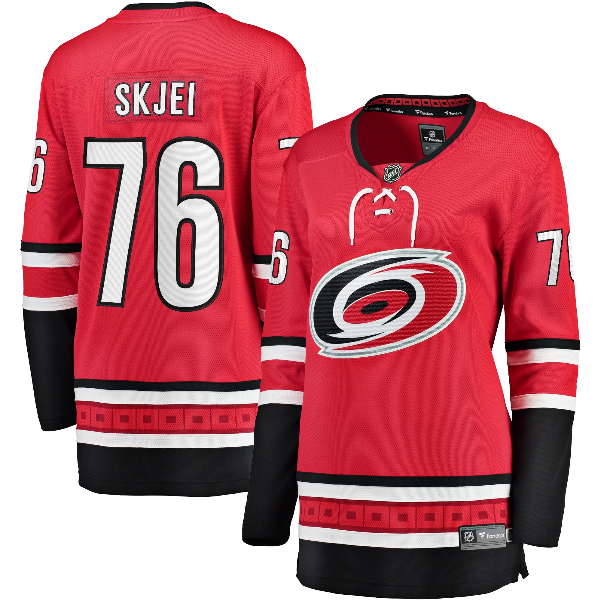 Women's Carolina Hurricanes Brady Skjei Red Alternate Breakaway Player Jersey