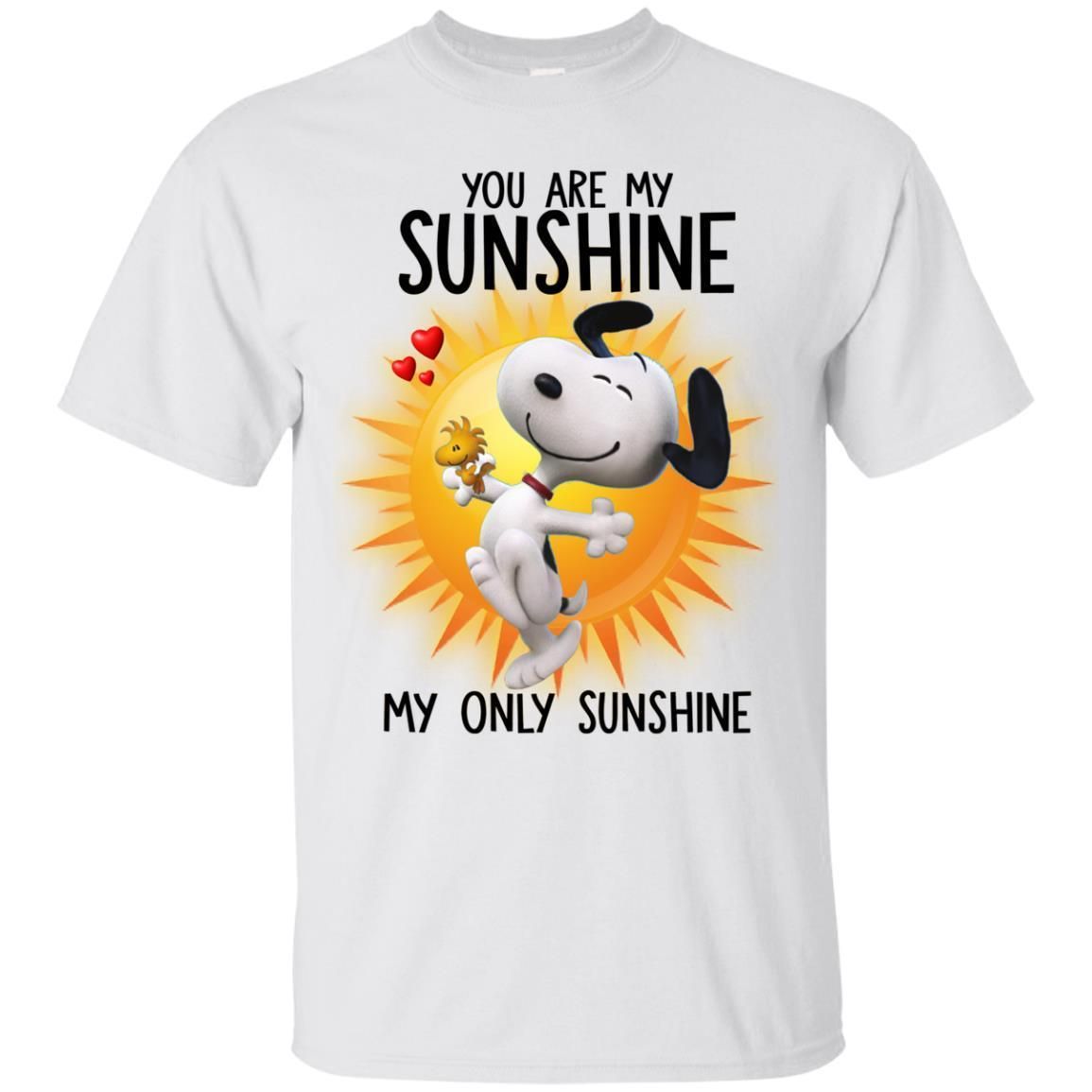 You Are My Sunshine My Only Sunshine Snoopy Shirt