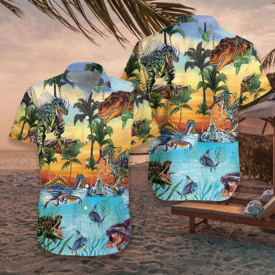 Dinosaur Hawaii Shirt Unisex Adult Ha14504