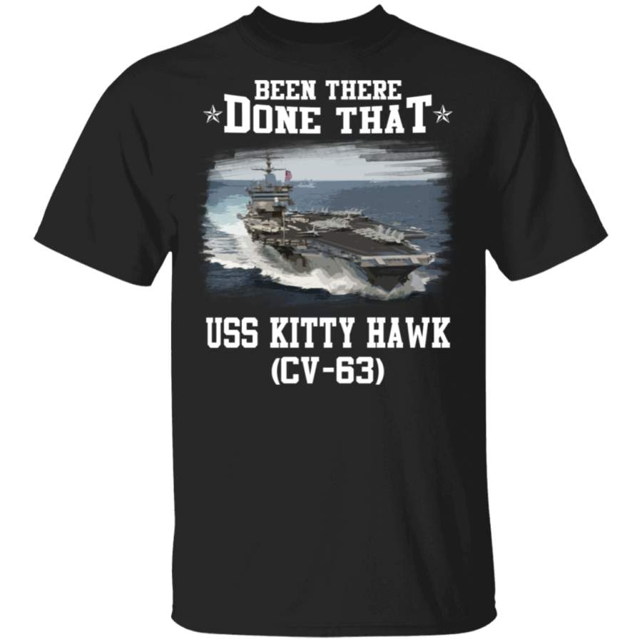 USS Kitty Hawk CV-63  Veterans Day Christmas Gift T-Shirt