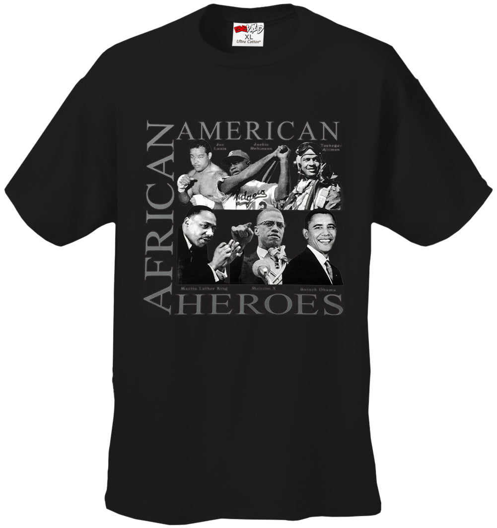 African American Hero Icons Mens T-shirt