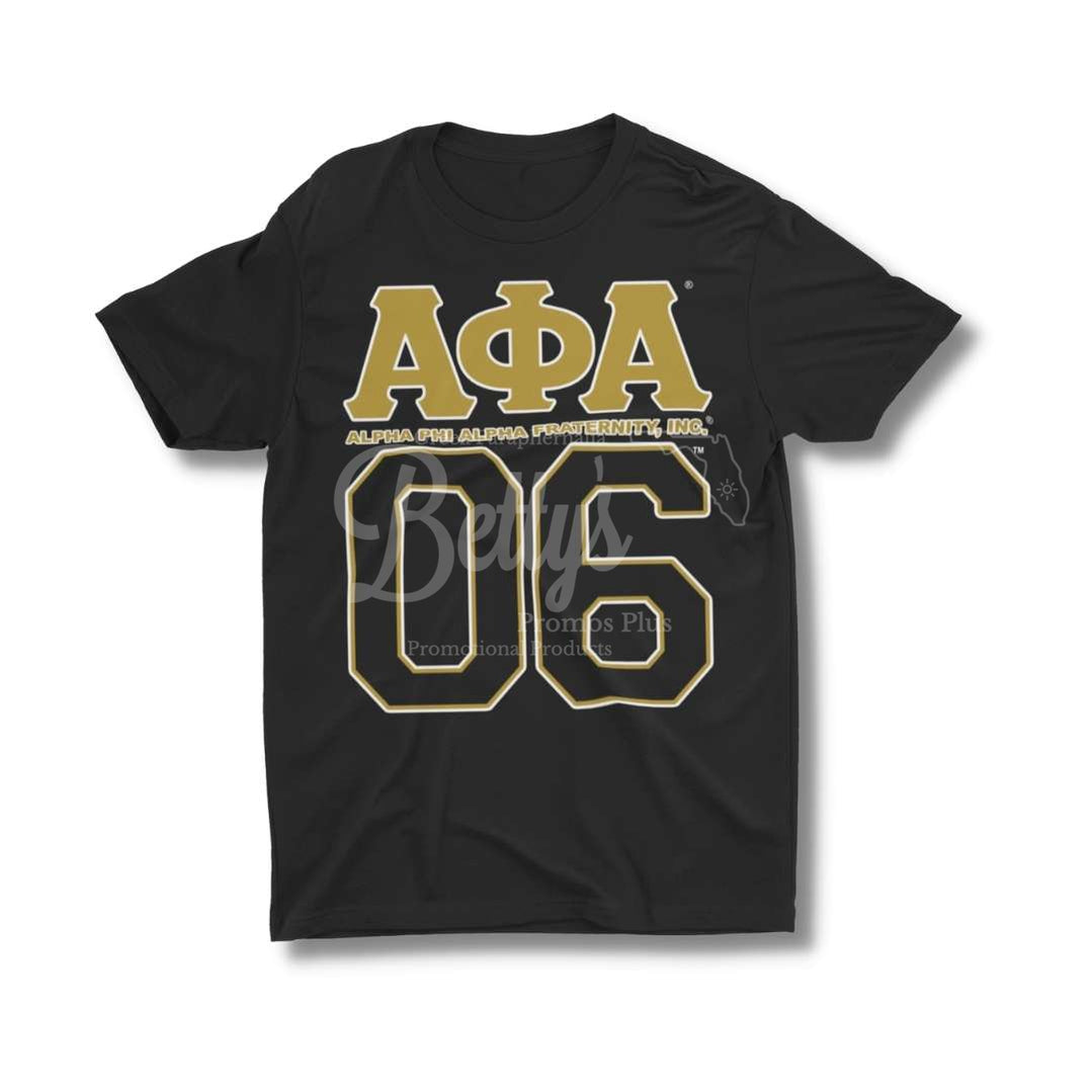 Alpha Phi Alpha Αφα 06 Screen Printed T-Shirt