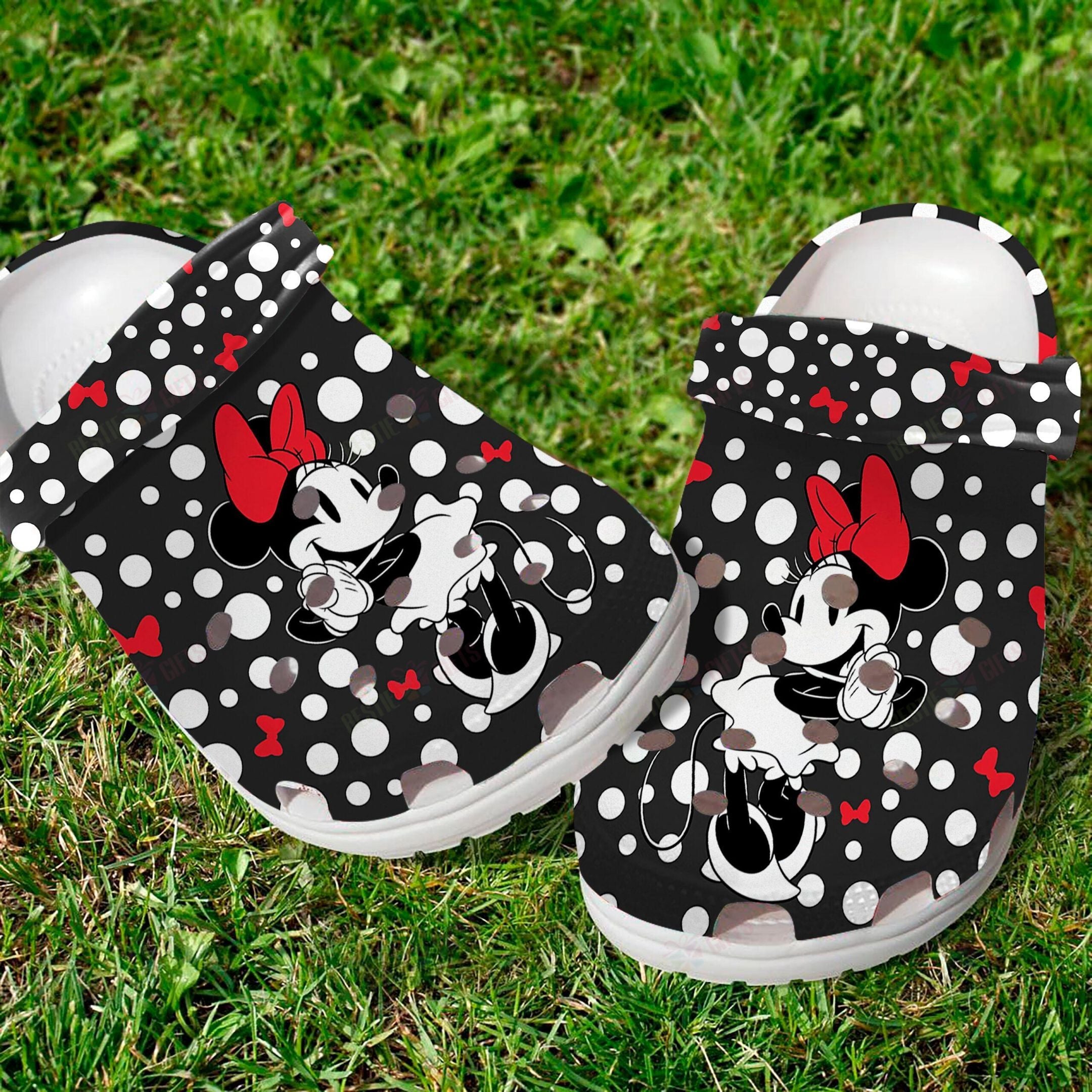Minnie Mouse Crocs Classic Clogs Shoes