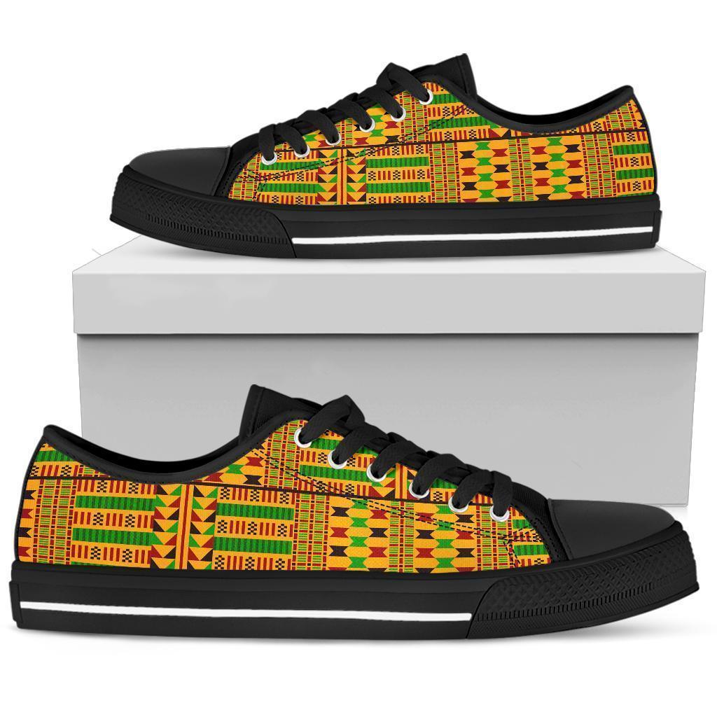 Greek Life Shoes – Weaver Combined Kente Low Top