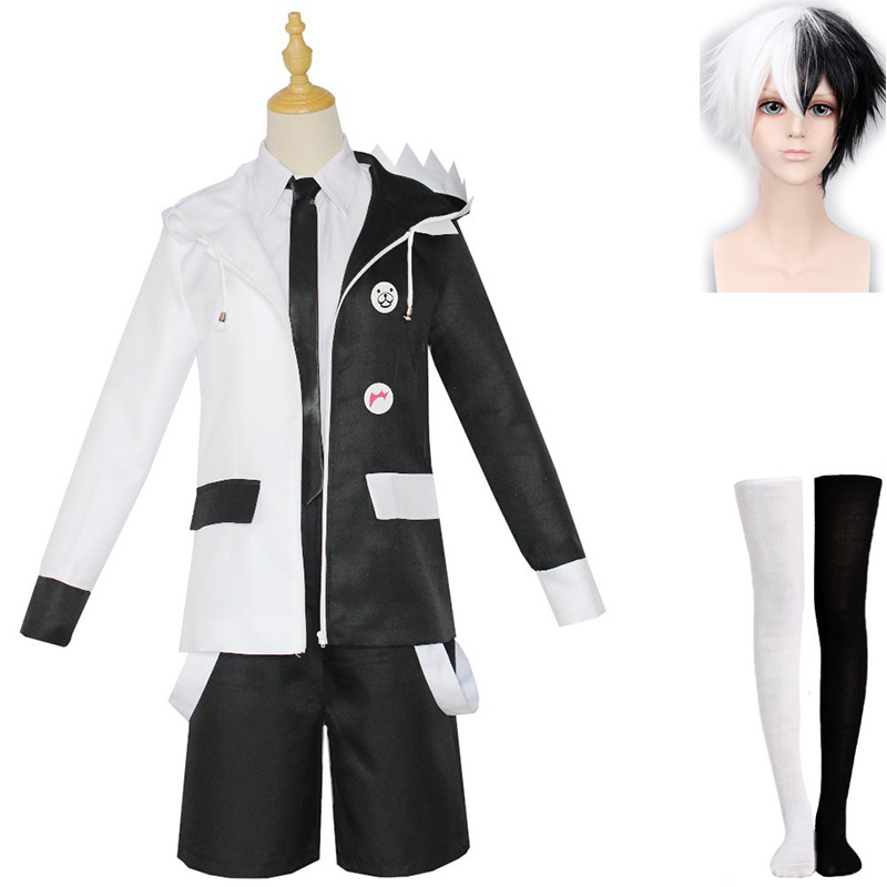 Anime Danganronpa V3: Killing Harmony Cosplay High Quality Monokuma Unisex Cosplay Costume for men women Halloween costumes 2021 alx