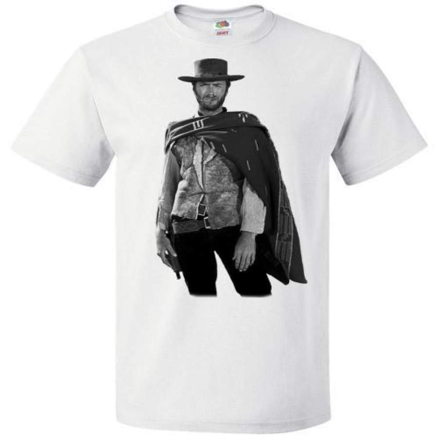 Clint Eastwood – The Man with No Name Spaghetti Western Sergio Leone The Good, the Bad and the Ugly ,v3, FOL Classic Unisex T-Shirt