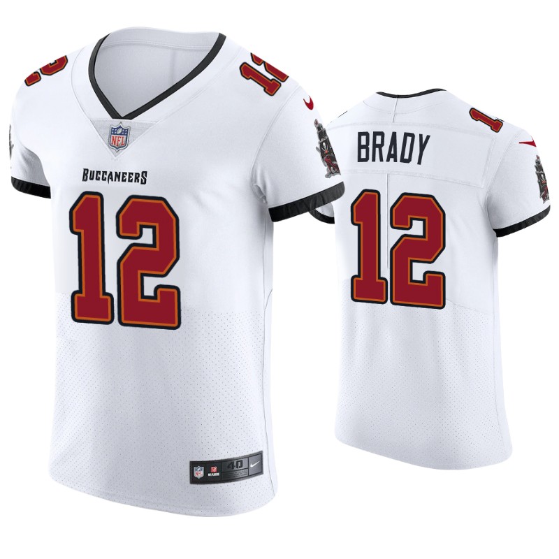 2020 Mens Tampa Bay Buccaneers Tom Brady Vapor Elite Jersey White