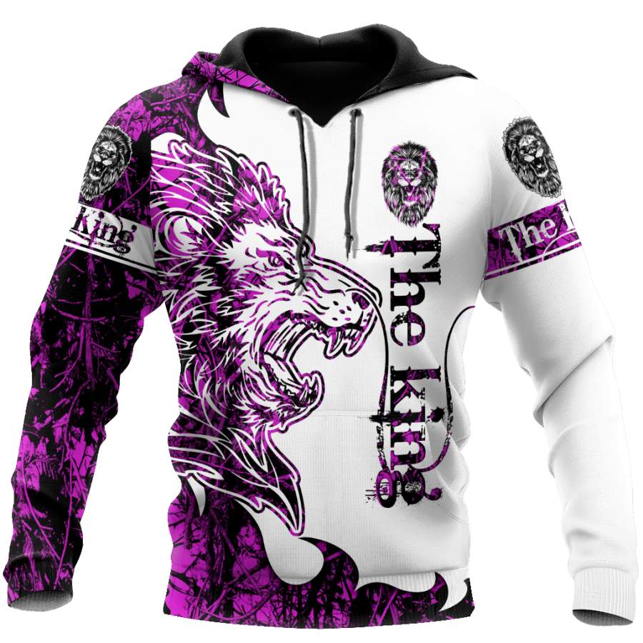 The Purple Lion Hoodie for Men and Women TP