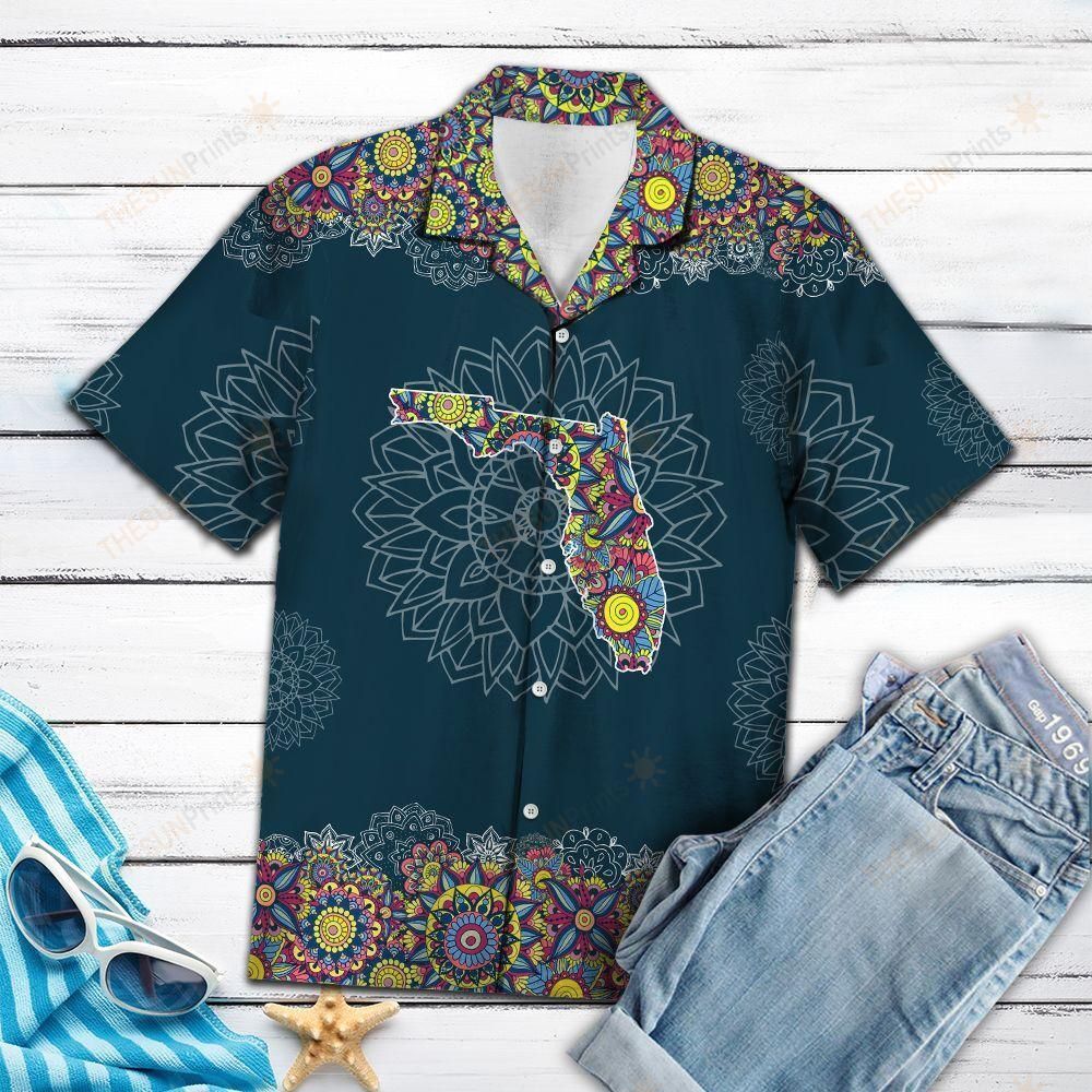 Florida Mandala Hawaiian Shirt Ha40637