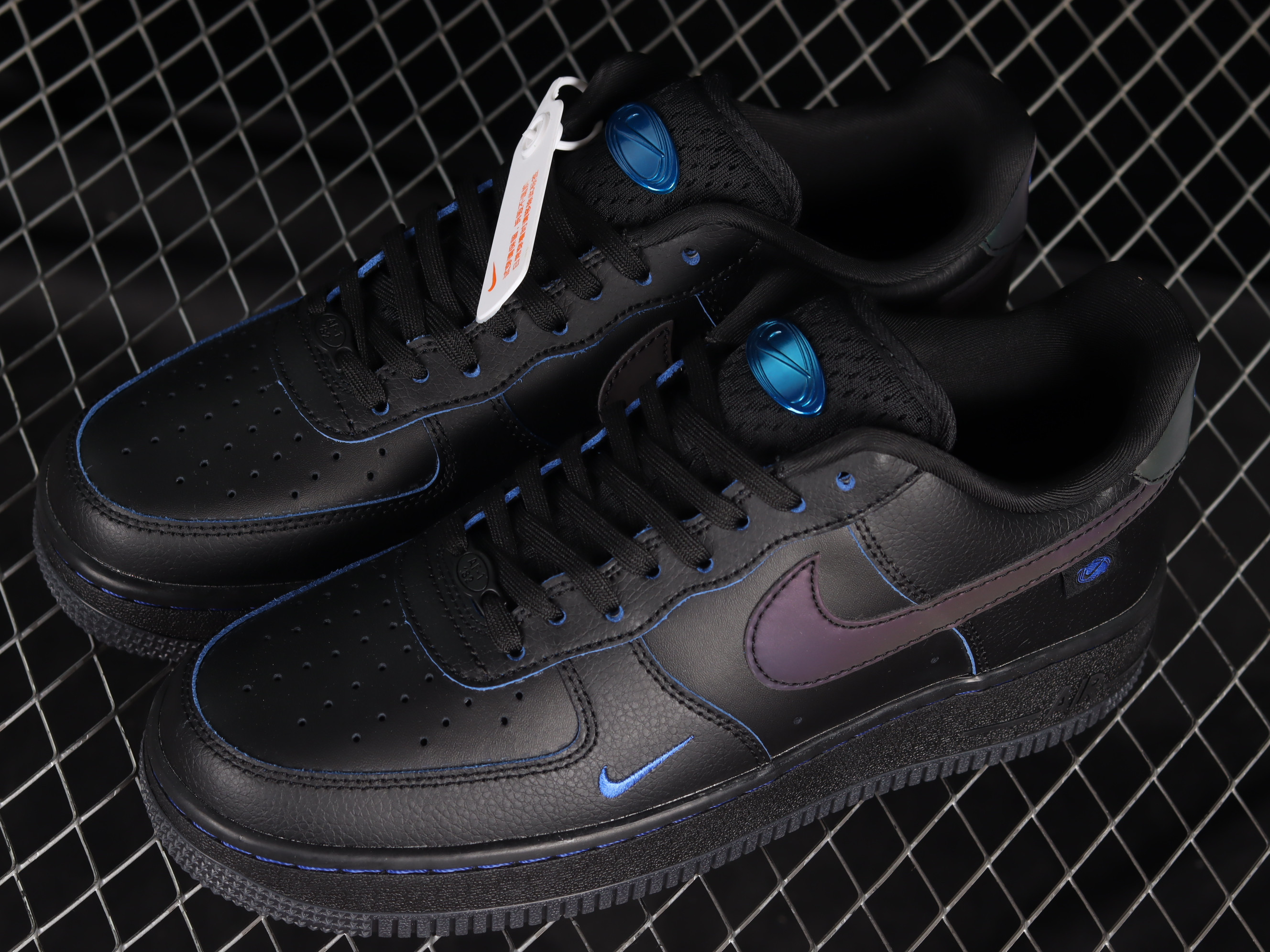 Nike Air Force 1 Low ‘Global’ Black Royal Shoes Sneakers SNK546362528