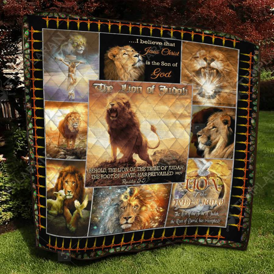 3D Blanket NVH-QNK029 LION OF JUDAH