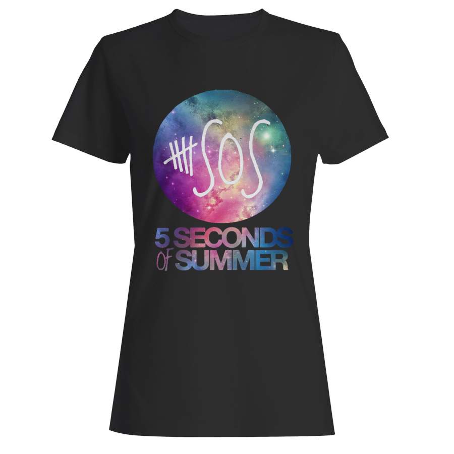 5 Sos Logo Nebula Woman’s T-Shirt