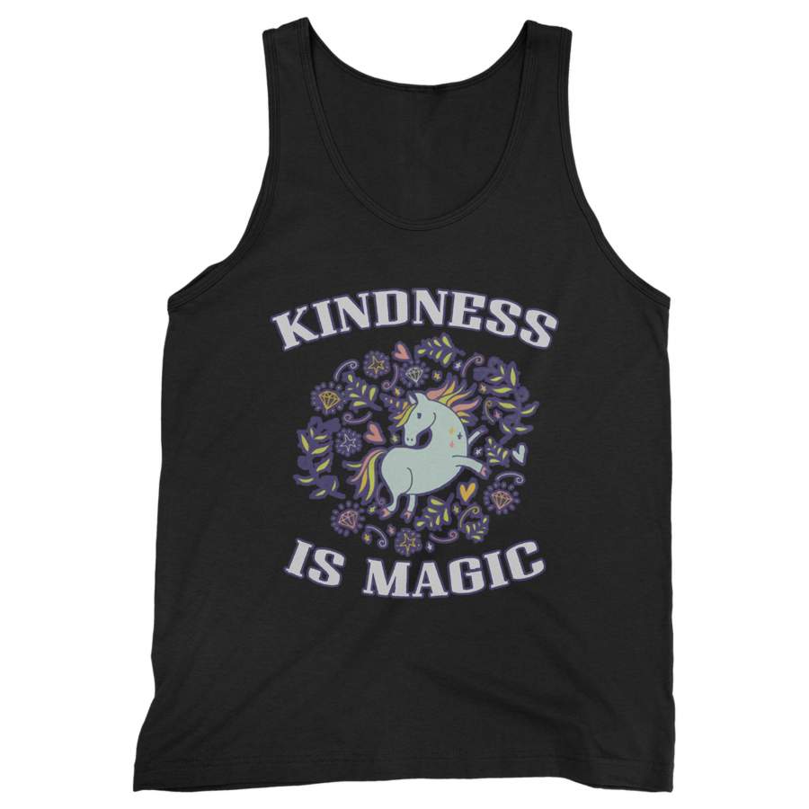 Unicorn Kindness Is Magic Man’s Tank Top