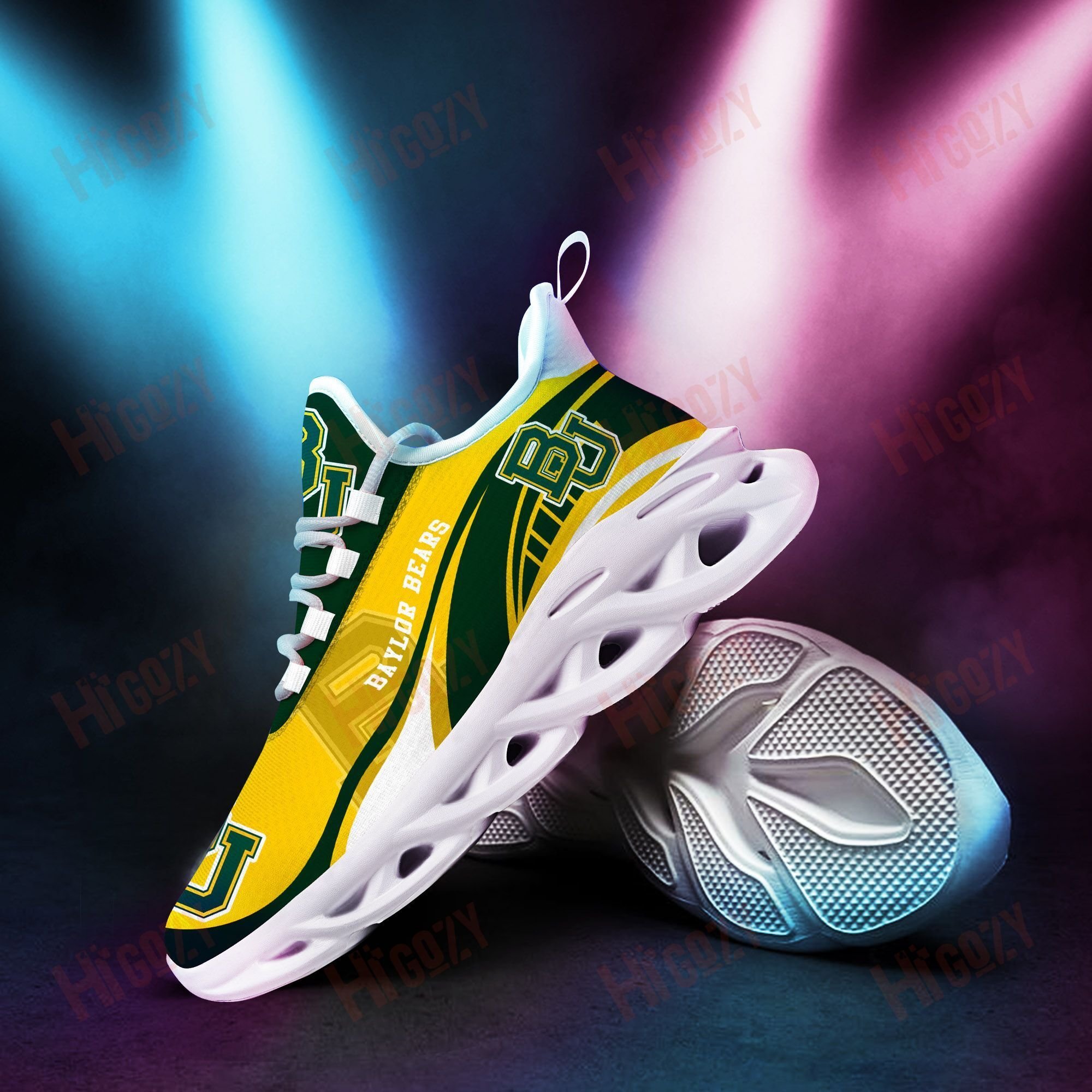 Baylor Bears 3D Clunky Sneaker New Trending 2021 Summer N1642