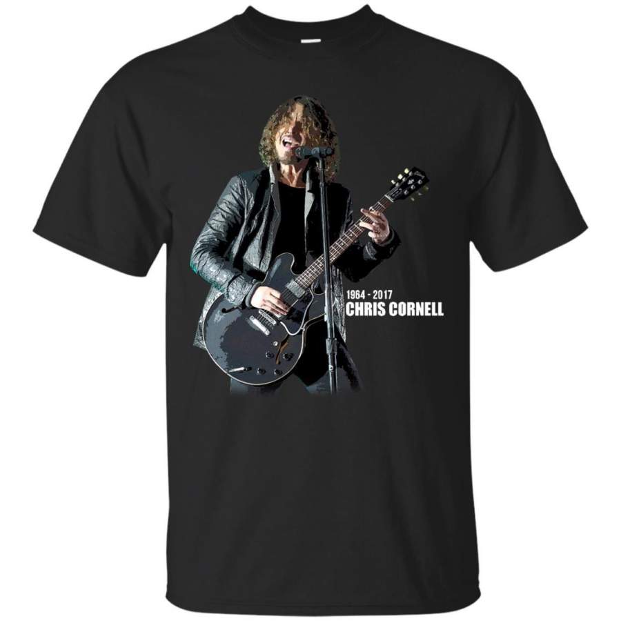 AGR CHRIS CORNELL sound Garden concert black t shirt