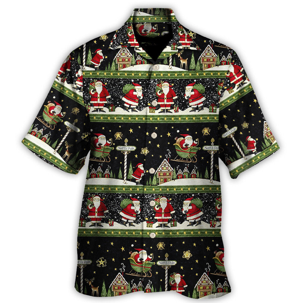 Christmas Santa Claus Big Night Hawaii Shirt Ha7964