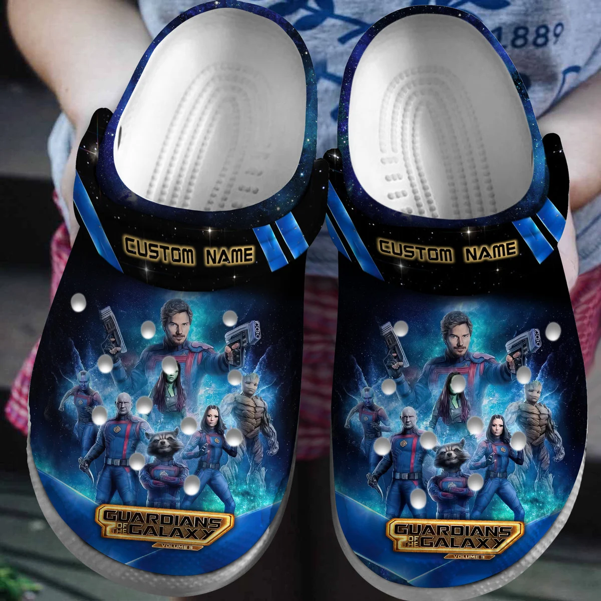 Guardians Of The Galaxy Movie Custom Name Crocss Crocband Shoes Clogs Comfortable For Men Women And Kids Owxlzqsx
