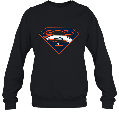 We Are Undefeatable Denver Broncos X Superman 2D Sweatshirt