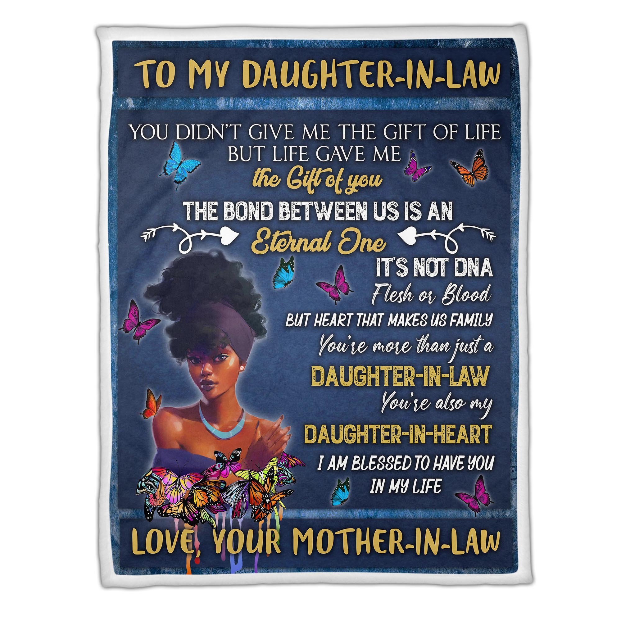 To My Daughter-in-law_ Blanket