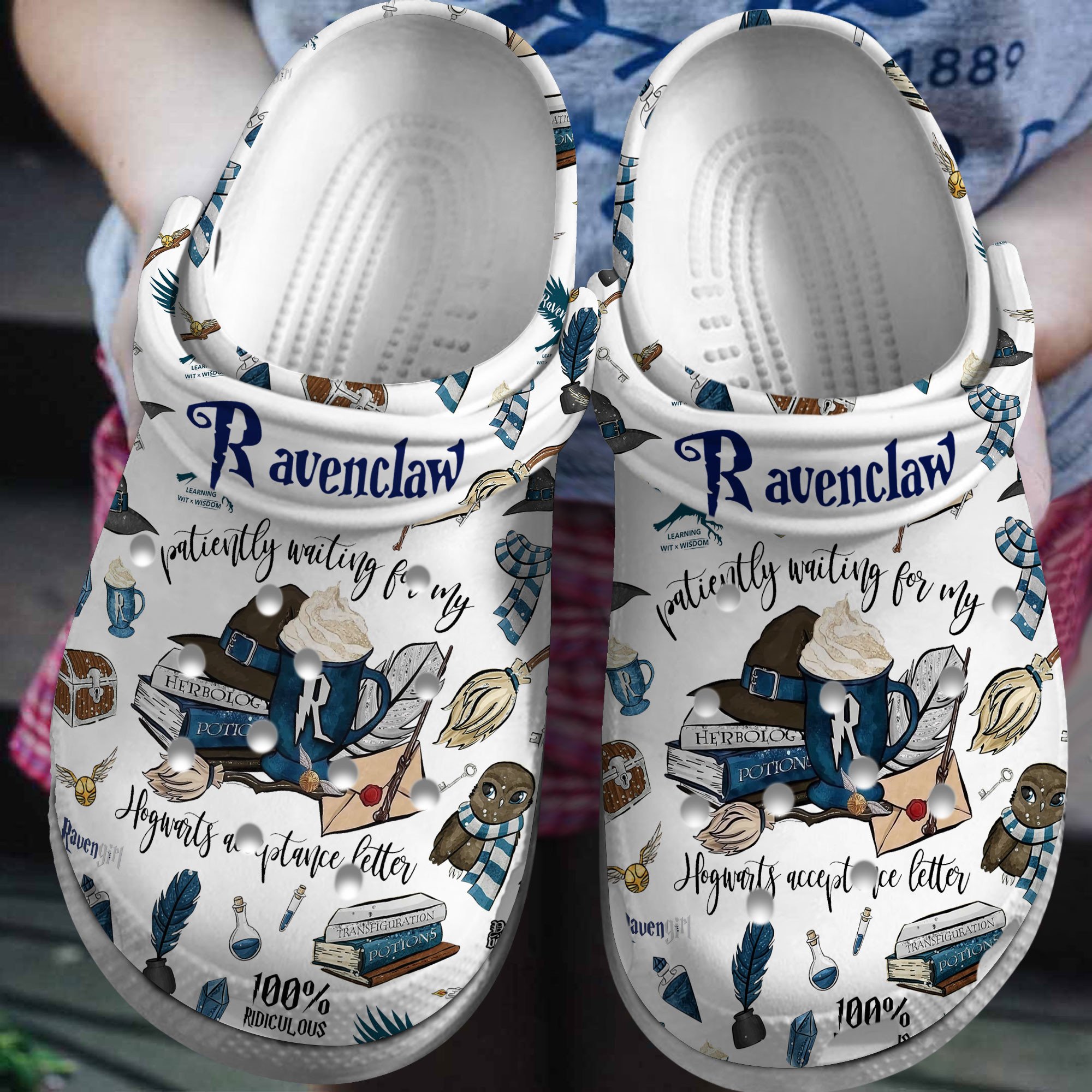 Harry Potter Ravenclaw Movie Crocss Clogs For Men Women And Kid Tr1805952711