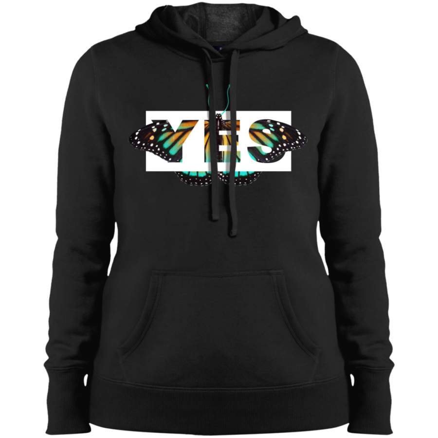 AGR Yes Theory Butterfly Ladies’ Pullover Hooded Sweatshirt