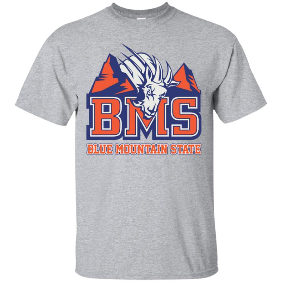 AGR BMS – Blue Mountain State Mens Cotton T-Shirt