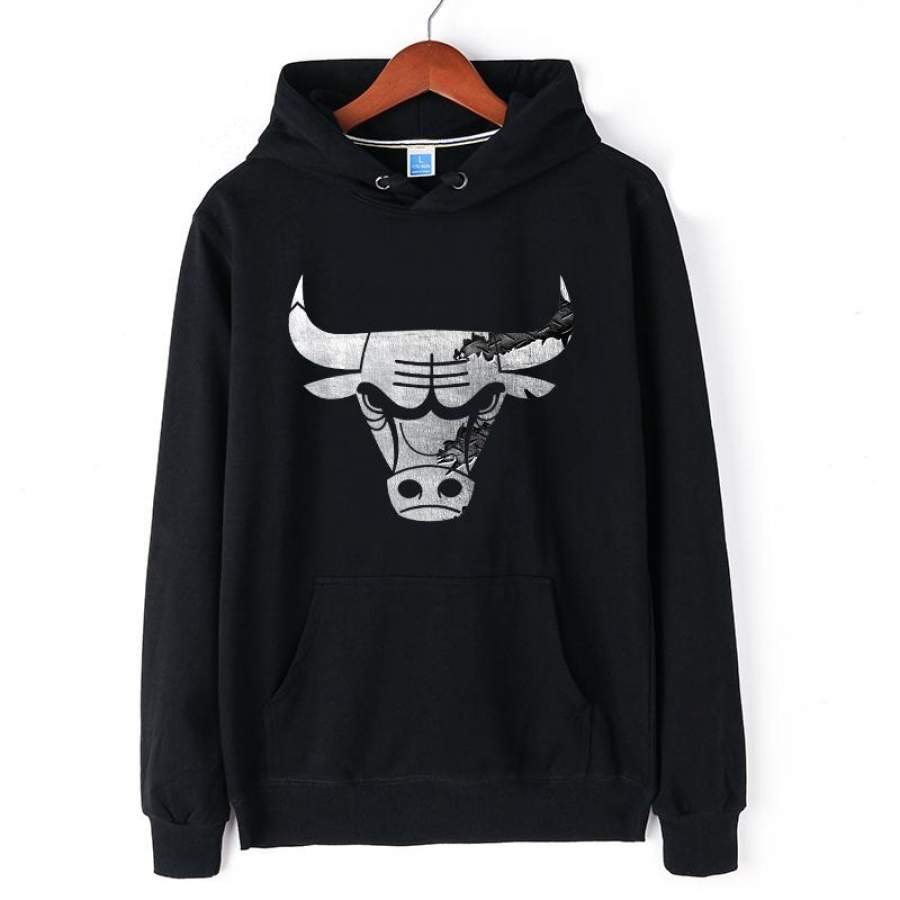 Bull Hoodie Basketball Adult Hoodie Fashion Sports Hoodie