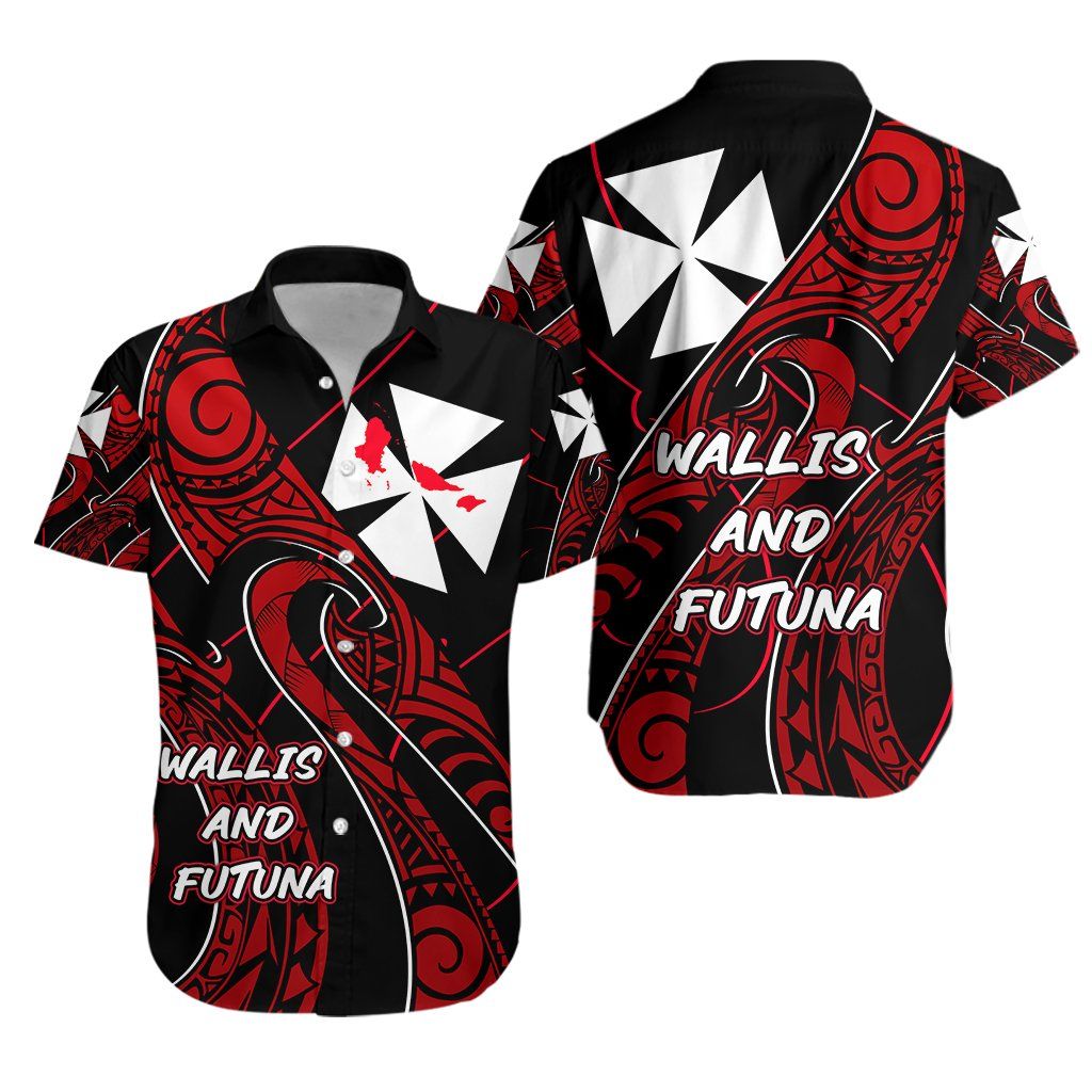 Wallis And Futuna Hawaiian Shirt Rugby Polynesian Tattoo Th5