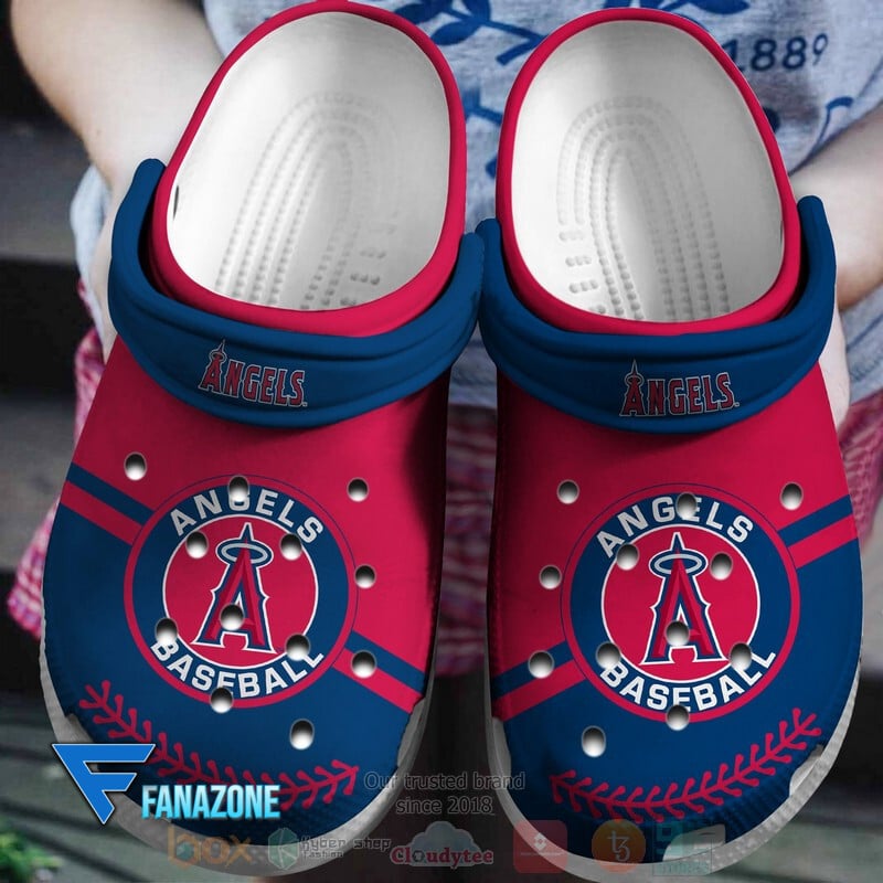 Los Angeles Angels Baseball MLB Sport Crocss Clogs Crocband Shoes Comfortable For Men Women and Kids