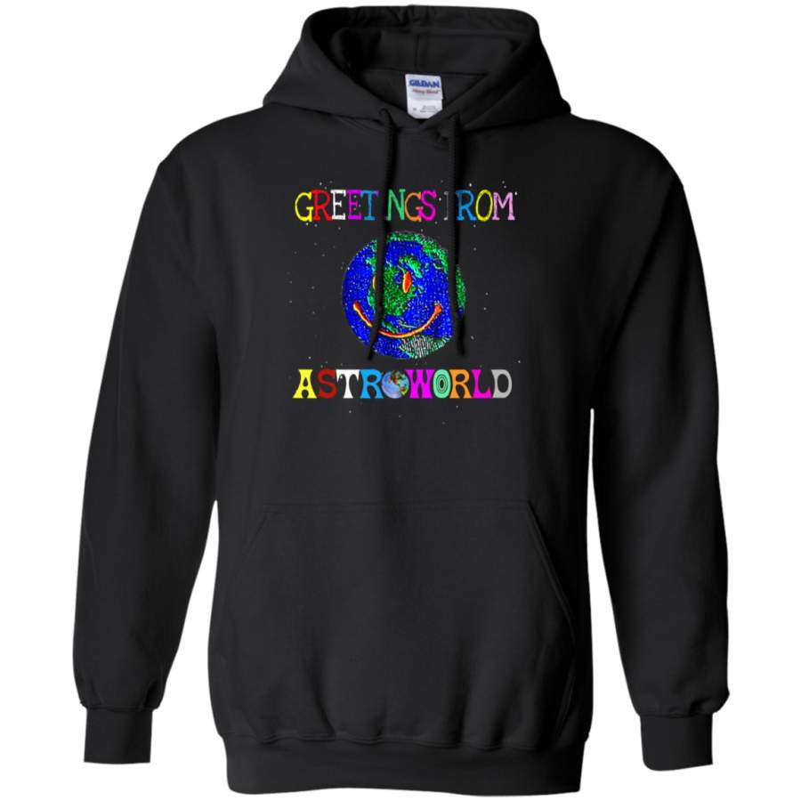 Greetings From Astroworld Pullover Hoodie