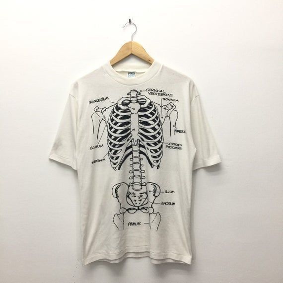 Vintage Bones Skeleton Shirt