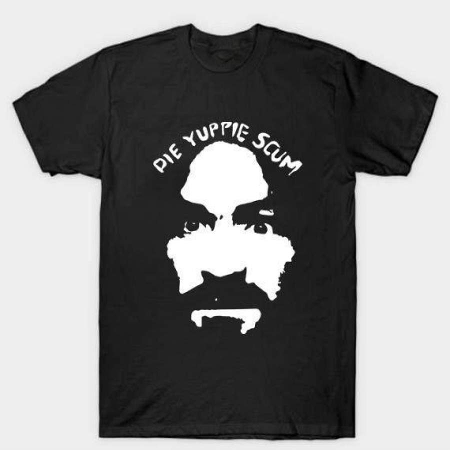 Charles Manson Don’t Surf Die Yuppie Scum Vintage Shirt USA Size S-3XL