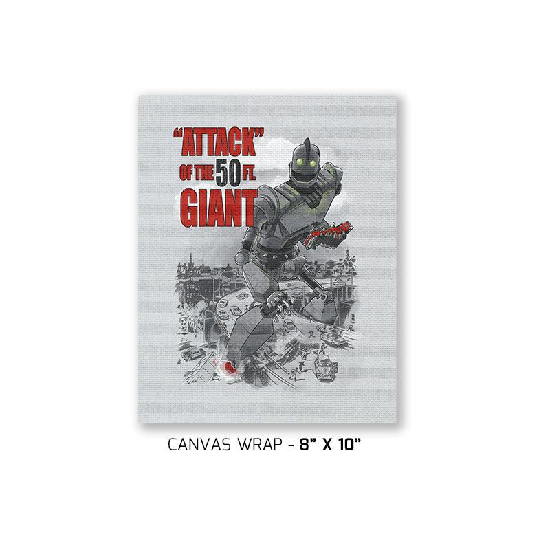 “Attack” of the 50 ft Giant Exclusive – Canvas Wraps