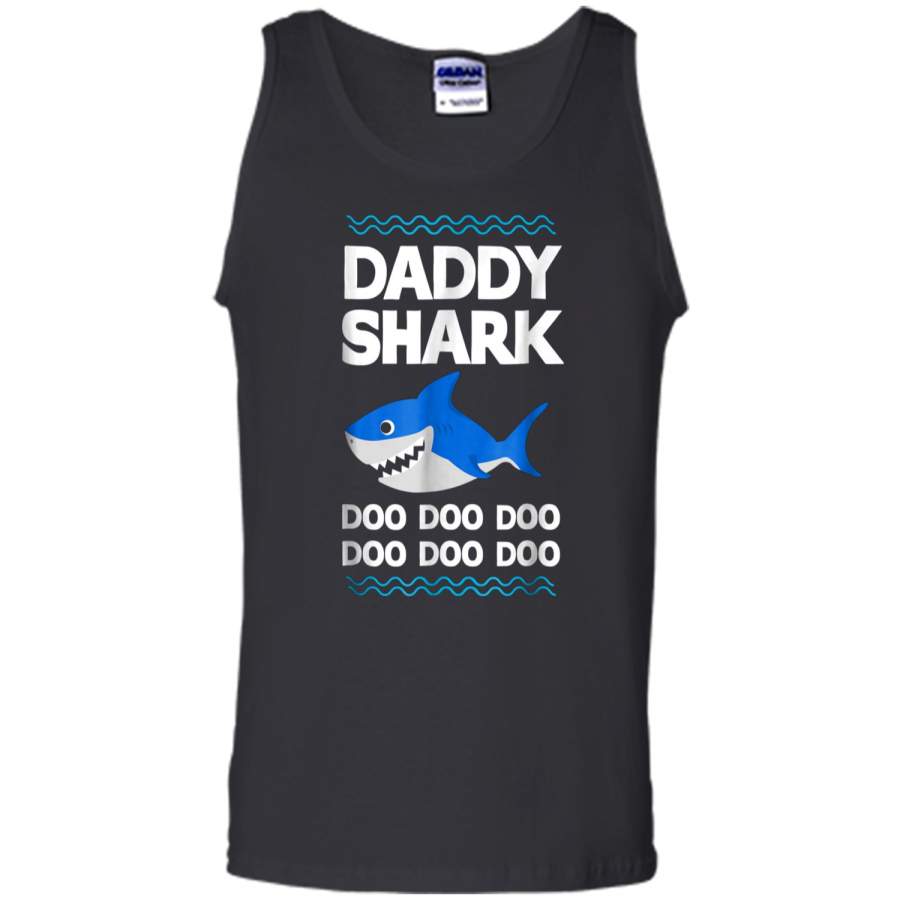 Daddy Shark  Doo Doo Funny Baby Mommy Kids Video Tee Tank Top