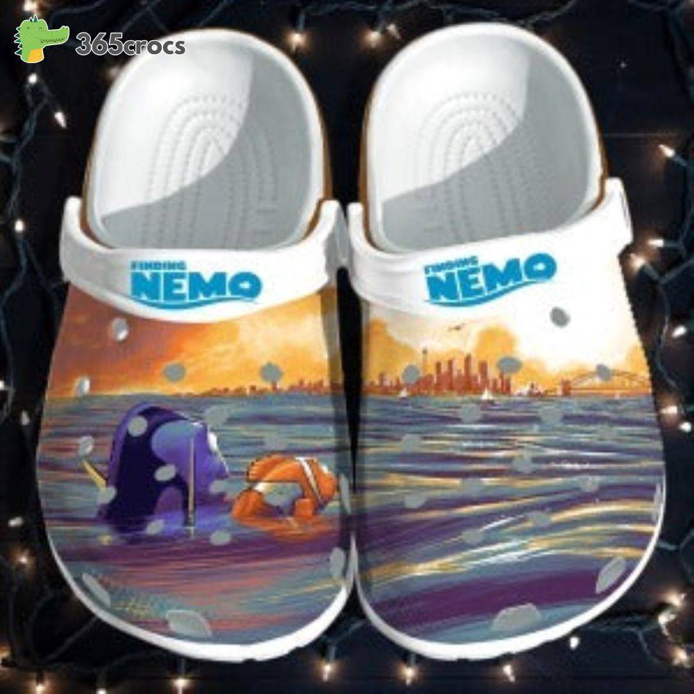 Finding Nemo Dory Disney Cartoon Adults Crocss Clog Shoes