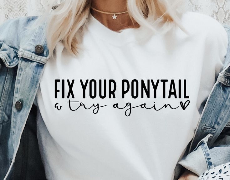 Fix Your Ponytail & Try Again