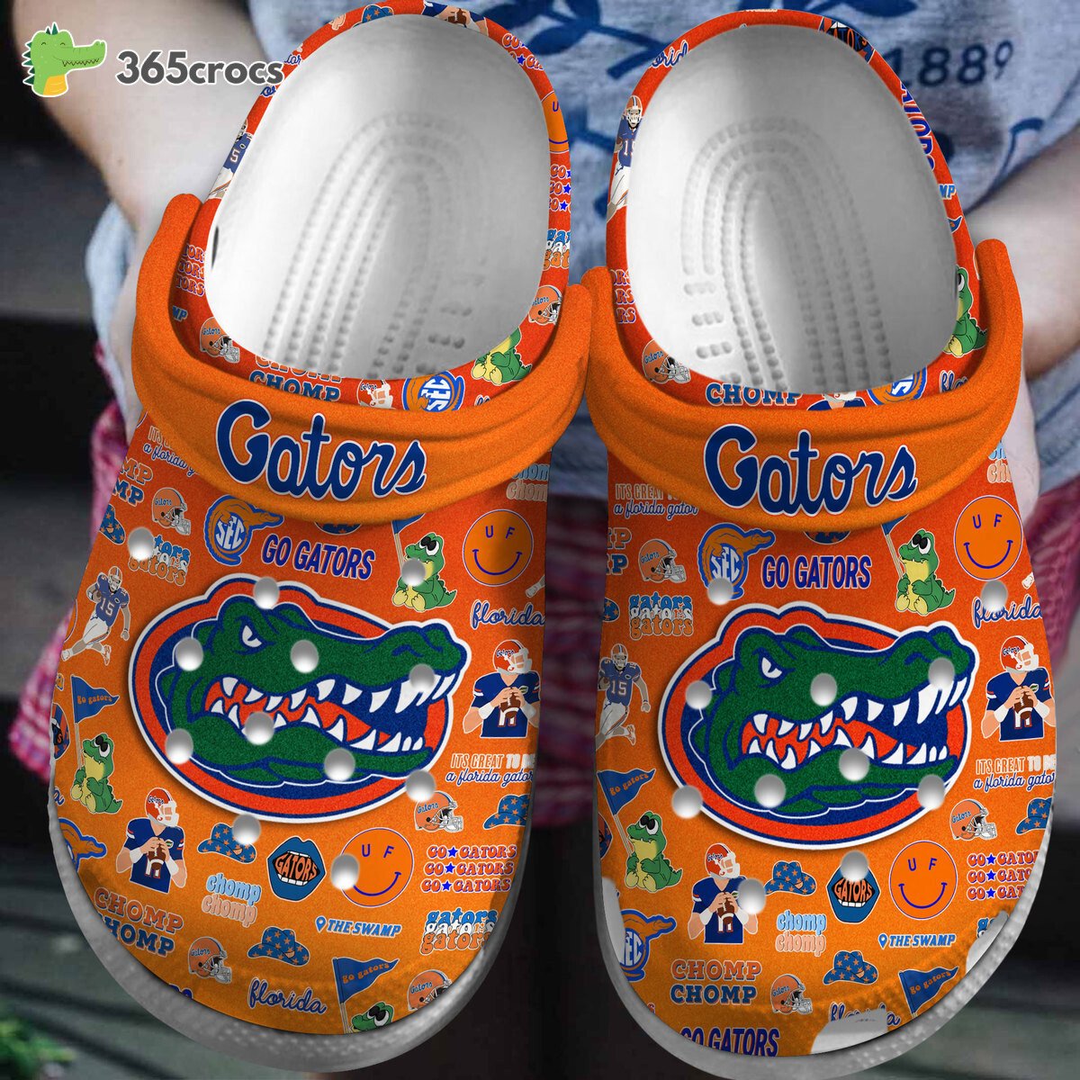 Florida Gators NCAA Team Comfortable Crocss Clogs Shoes Series Collection Trend