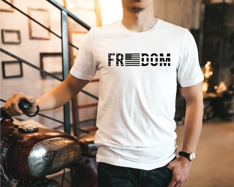 Freedom shirt, Freedom tshirt, Mandate freedom, American Flag Shirt, fourth of july shirt, patriotic shirt, Conservative shirt, merica shirt