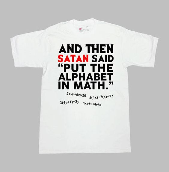 Funny Math Shirt Mathematics Student … fashionstation