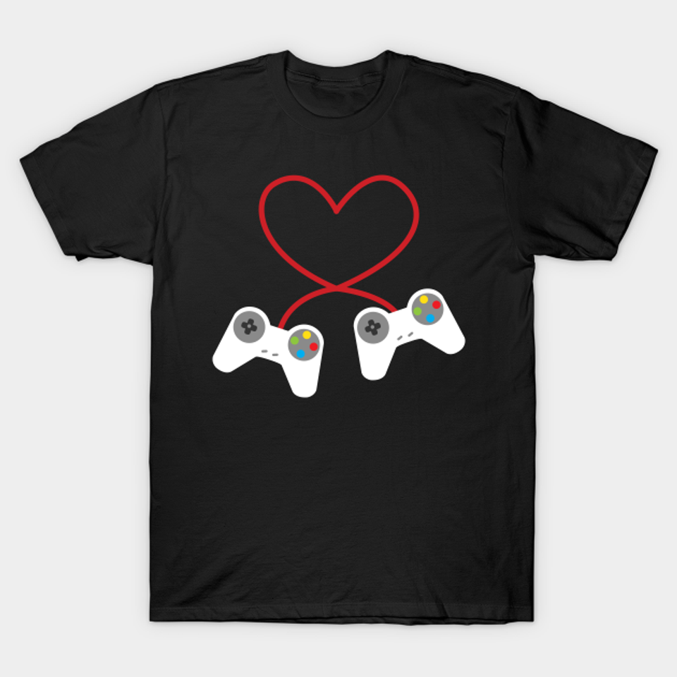 Gaming Controller Funny Valentine – Valentine – T-Shirt