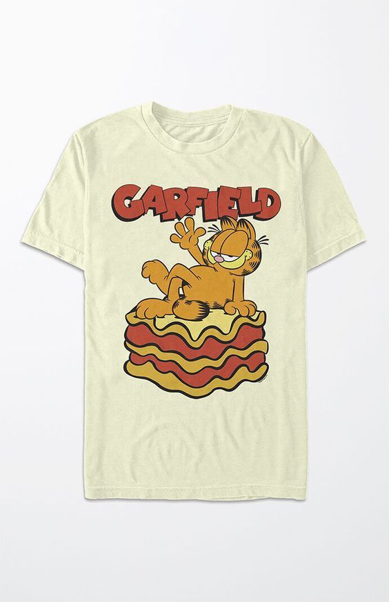 Garfield King Of Lasagna T-Shirt - Love Art USA