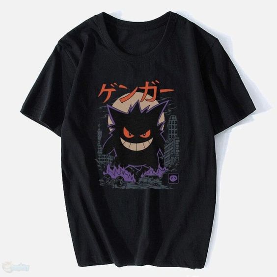 Gengar Kaiju Japan Style Harajuku T-Shirt