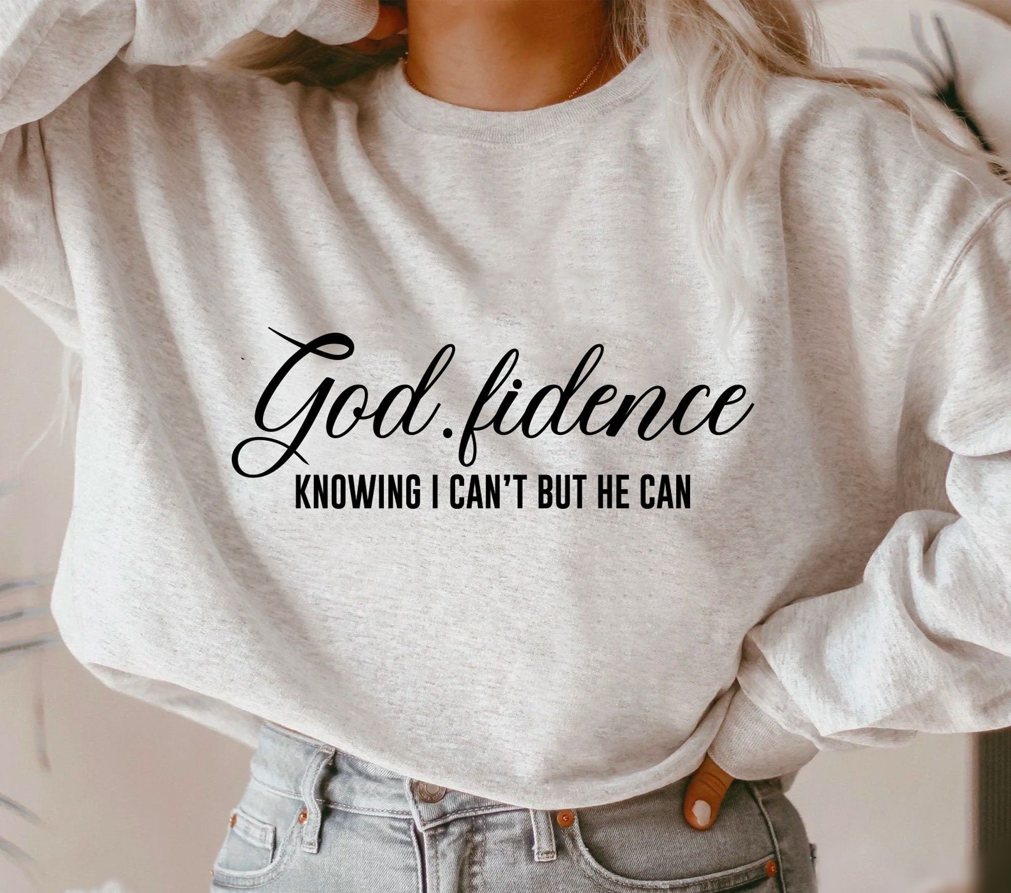 God fidence Sweatshirt fashionstation